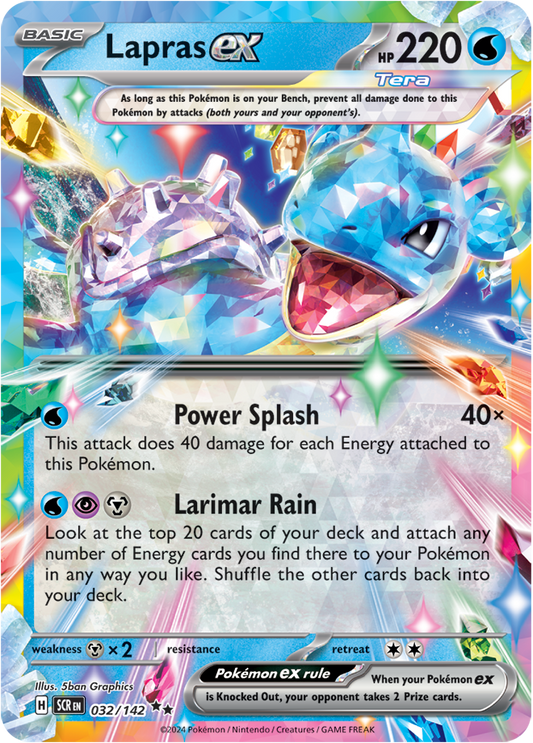 Stellar Crown - 032/142 - Lapras ex