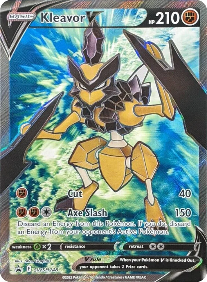 Karta Pokémon - Sword & Shield Promos - SWSH248 - Kleavor V