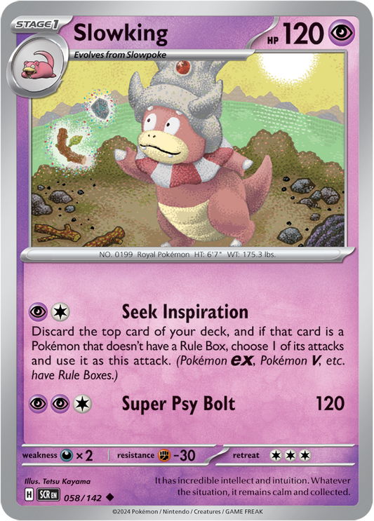 Stellar Crown - 058/142 - Slowking