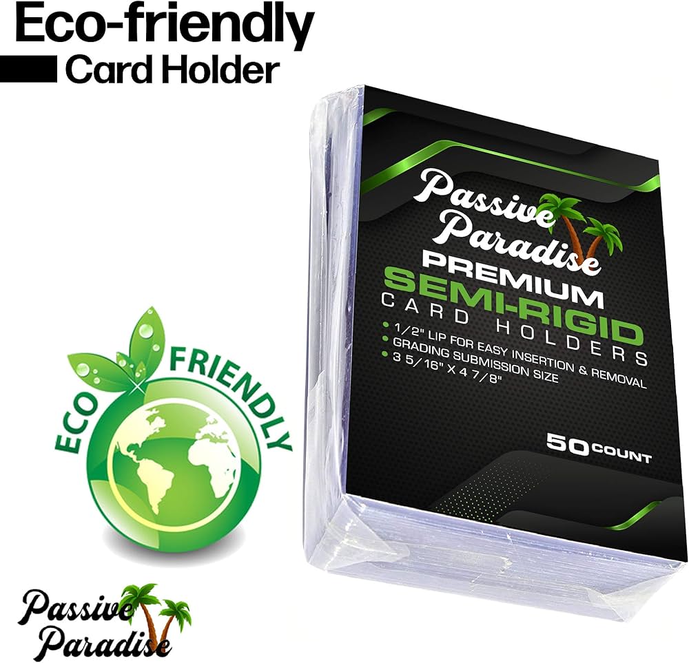 Passive Paradise: Toploader Semi Rigid - opakowanie półsztywnych koszulek na karty (50 szt.)