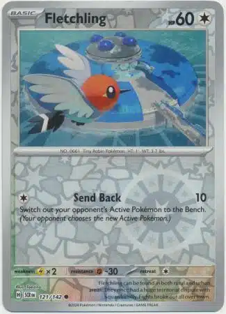 Stellar Crown - 121/142 - Fletchling (Reverse Holo)