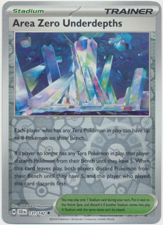 Stellar Crown - 131/142 - Area Zero Underdepths (Reverse Holo)