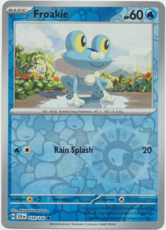 Stellar Crown - 039/142 - Froakie (Reverse Holo)
