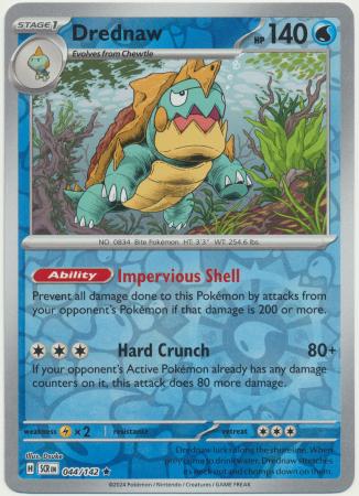 Stellar Crown - 044/142 - Drednaw (Reverse Holo)