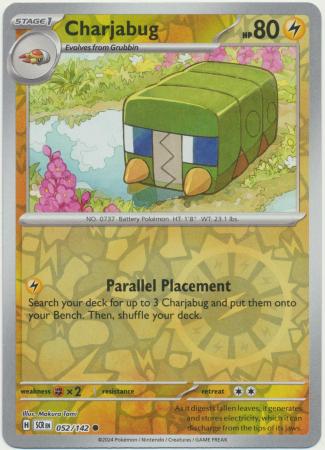 Stellar Crown - 052/142 - Charjabug (Reverse Holo)