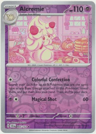 Stellar Crown - 065/142 - Alcremie (Reverse Holo)