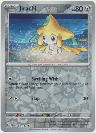 Stellar Crown - 098/142 - Jirachi (Reverse Holo)