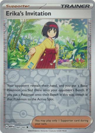 151 - 160/165 - Erika's Invitation (Reverse Holo)