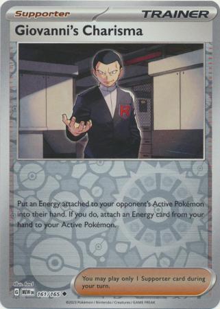 151 - 161/165 - Giovanni's Charisma (Reverse Holo)