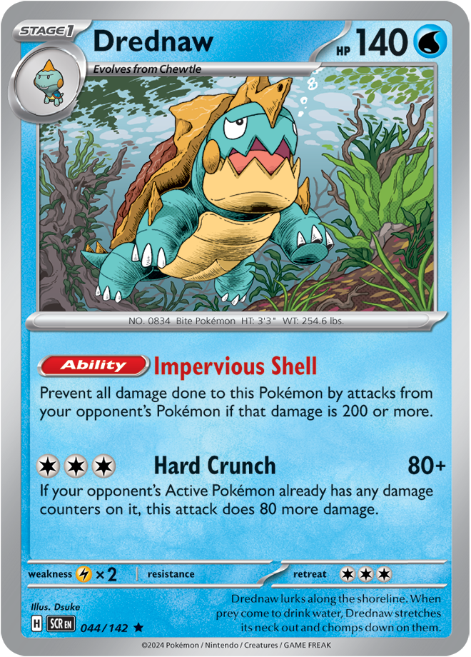 Stellar Crown - 044/142 - Drednaw (Holo)