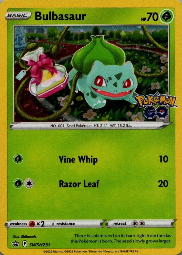 Black Star Promos - SWSH231 - Bulbasaur (Cosmos Holo)
