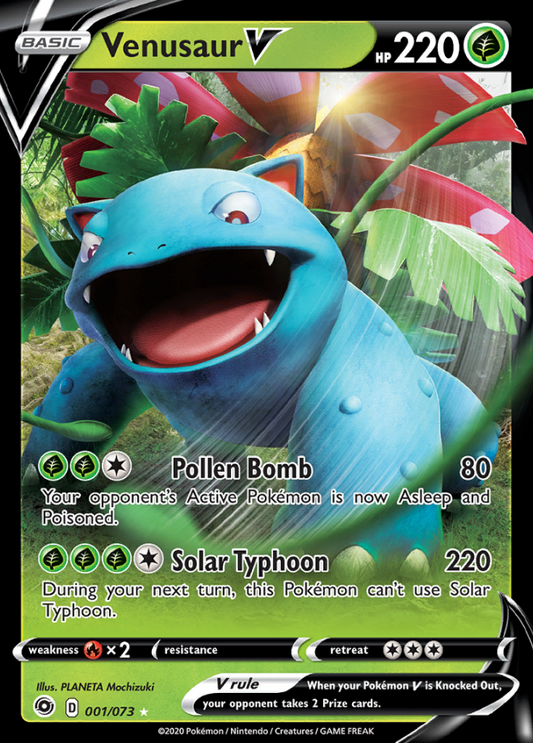Champion's Path - 001/073 - Venusaur V