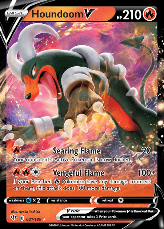 Darkness Ablaze - 021/189 - Houndoom V