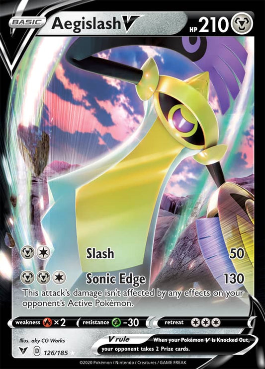Vivid Voltage - 126/185 - Aegislash V