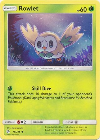 Cosmic Eclipse - 018/236 - Rowlet