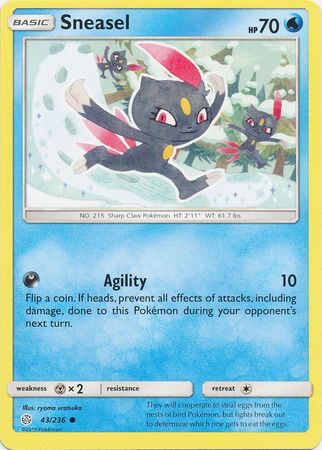 Cosmic Eclipse - 043/236 - Sneasel