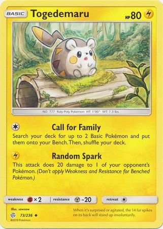 Cosmic Eclipse - 073/236 - Togedemaru