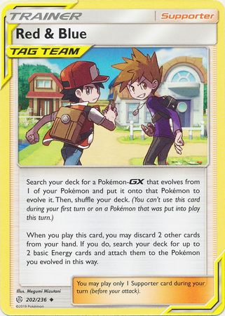 Cosmic Eclipse - 202/236 - Red & Blue (Tag Team)