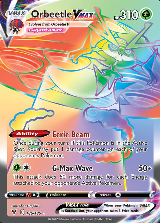 Vivid Voltage - 186/185 - Orbeetle VMAX