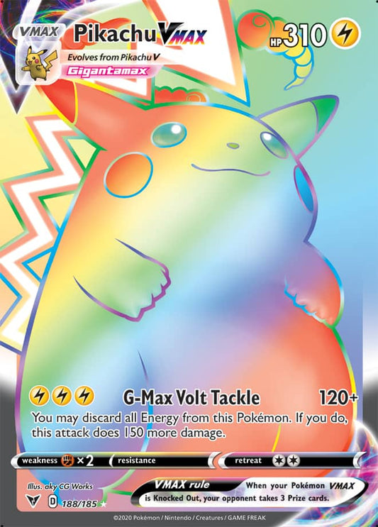 Vivid Voltage - 188/185 - Pikachu VMAX