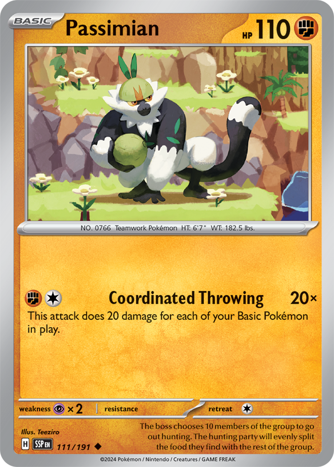 Surging Sparks - 111/191 - Passimian