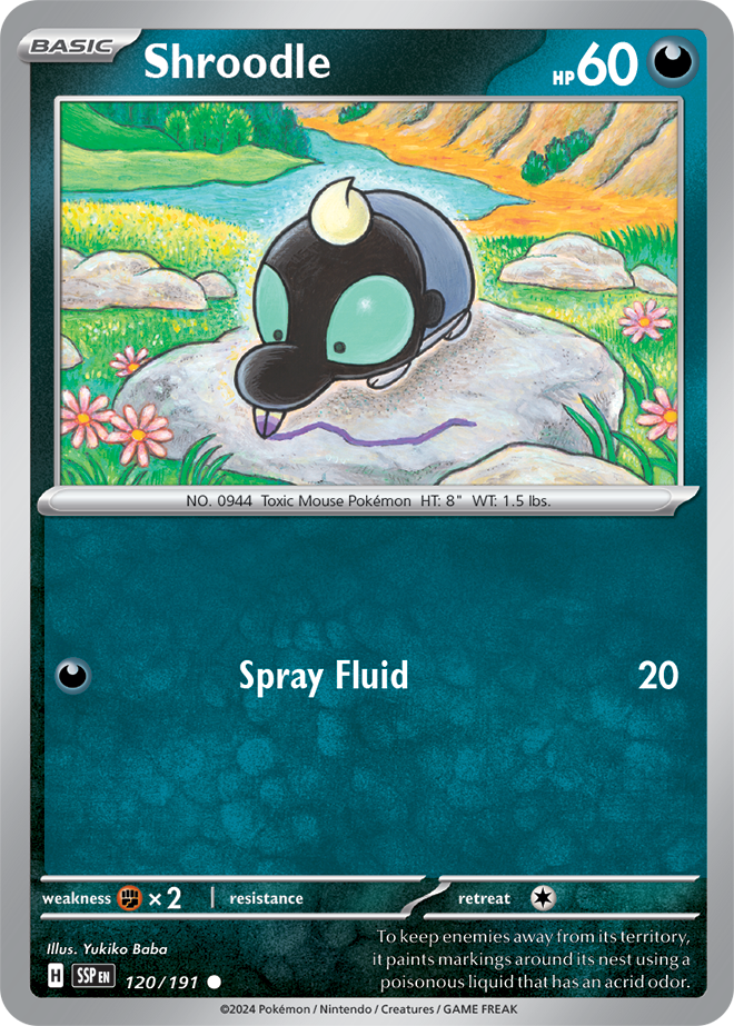 Surging Sparks - 120/191 - Shroodle