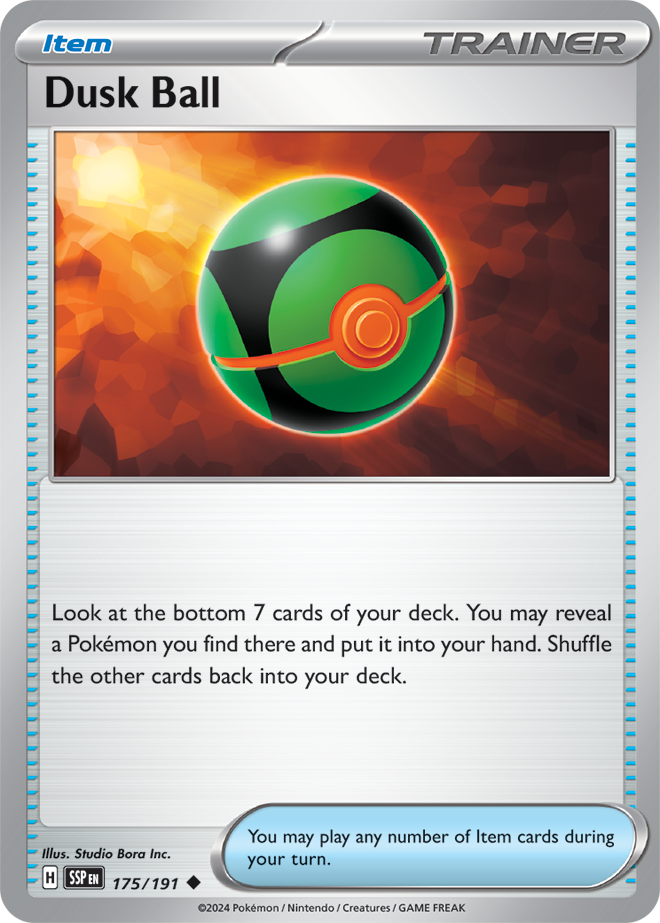 Trainer - Surging Sparks - 175/191 - Dusk Ball