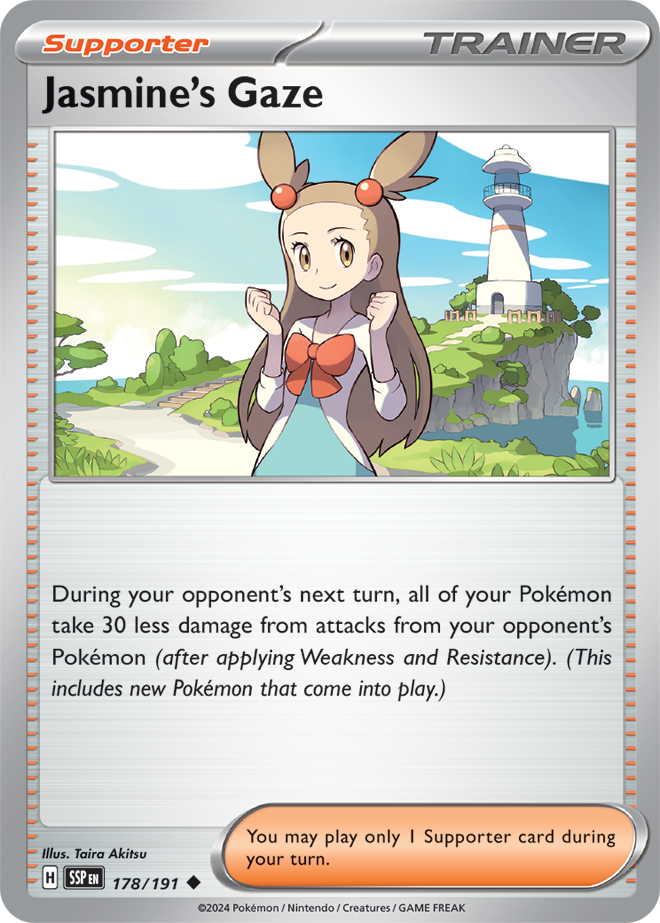 Trainer - Surging Sparks - 178/191 - Jasmine's Gaze