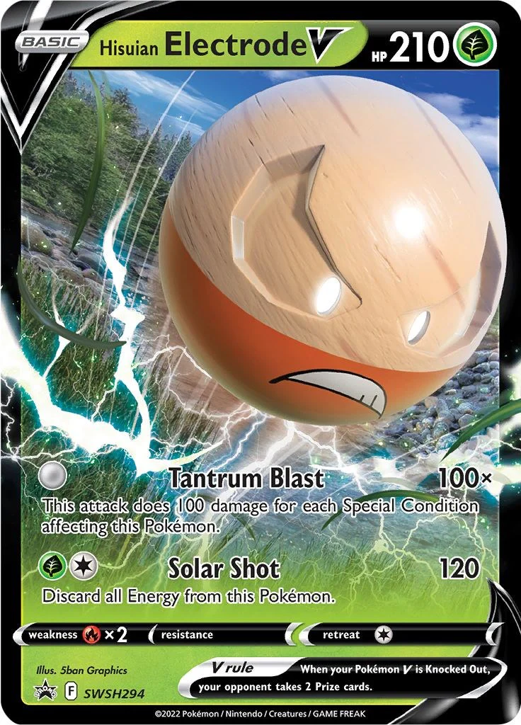 Black Star Promos - SWSH294 - Hisuian Electrode V