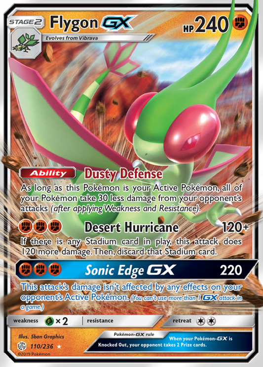 Cosmic Eclipse - 110/236 - Flygon GX