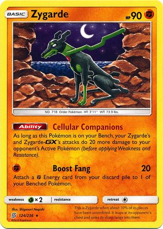 Unified Minds - 124/236 - Zygarde