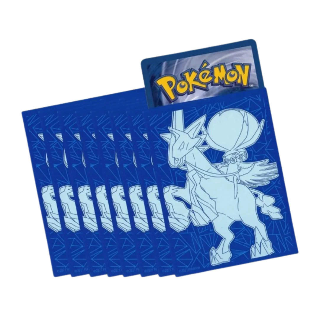 Pokemon TCG: Koszulki na karty Chilling Reign (Ice Rider Calyrex) (65 szt.)