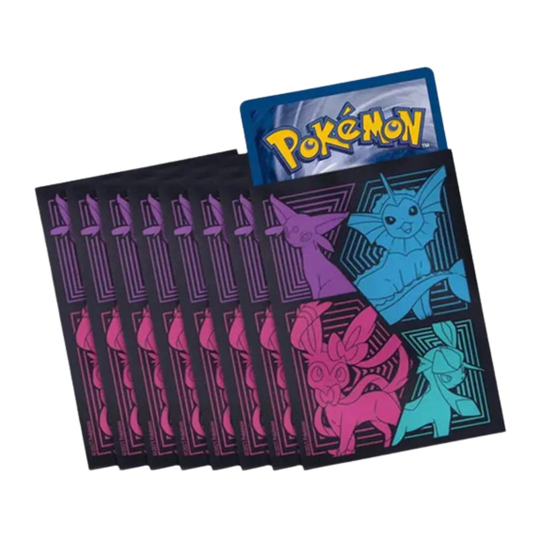 Pokemon TCG: Koszulki na karty Evolving Skies (Sylveon, Espeon, Glaceon, Vaporeon) (65 szt.)