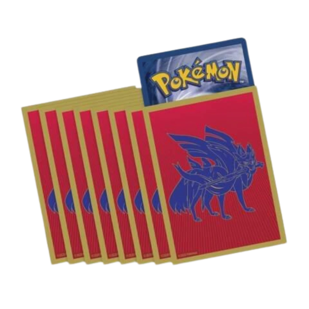 Pokemon TCG: Koszulki na karty Sword & Shield (Zacian) (65 szt.)