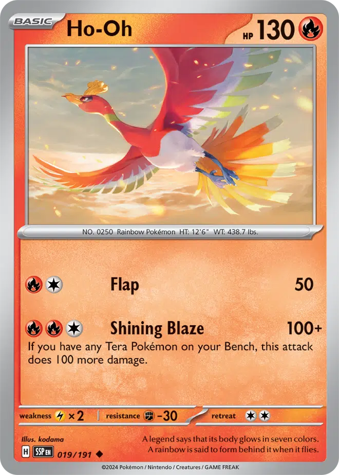 Surging Sparks - 019/191 - Ho-Oh