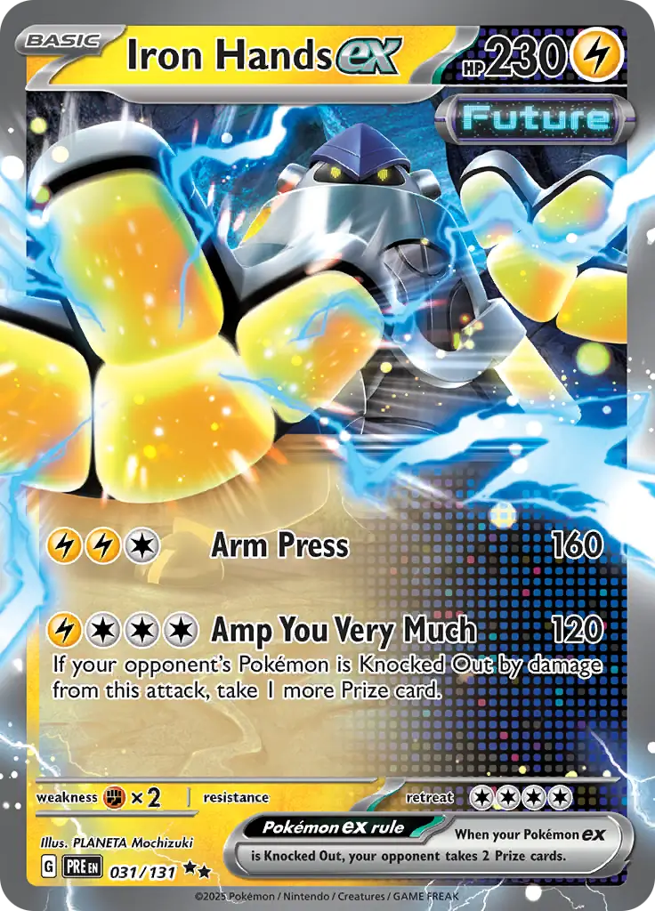 Prismatic Evolutions - 031/131 - Iron Hands ex