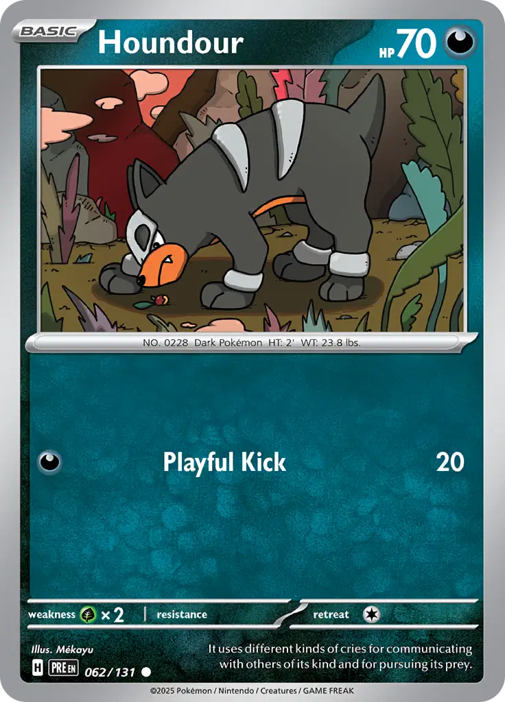 Prismatic Evolutions - 062/131 - Houndour