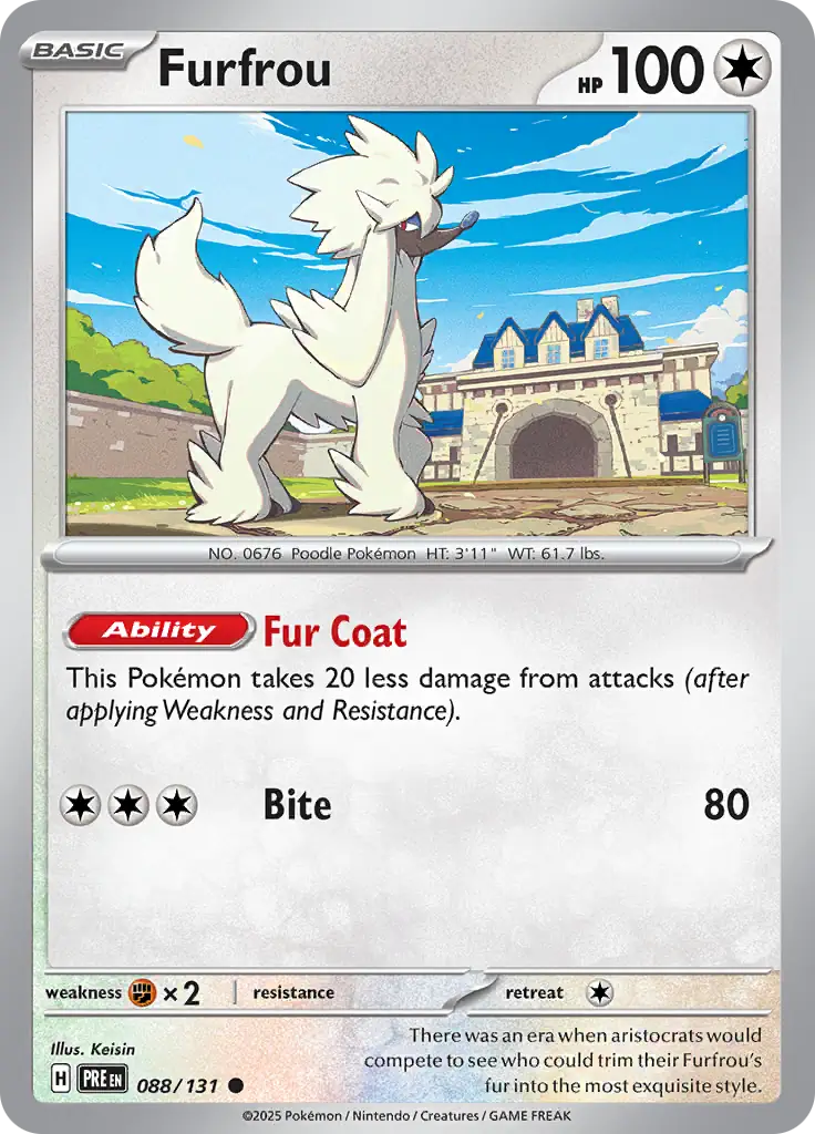 Prismatic Evolutions - 088/131 - Furfrou
