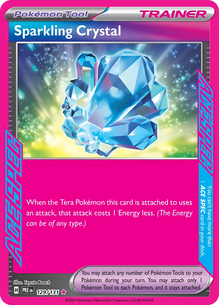Prismatic Evolutions - 129/131 - Sparkling Crystal