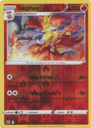 Fire - Silver Tempest (Reverse Holo)
