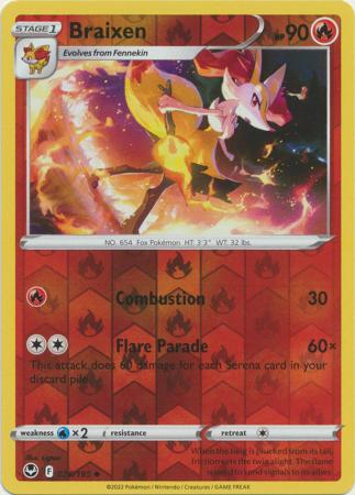 Fire - Silver Tempest (Reverse Holo)