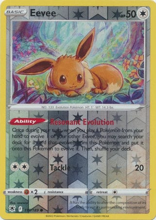 Karta Pokémon - Astral Radiance - 119/189 - Eevee (Reverse Holo)