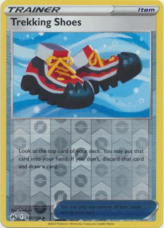 Karta Pokémon - Crown Zenith - 145/159 - Trekking Shoes (Reverse Holo)