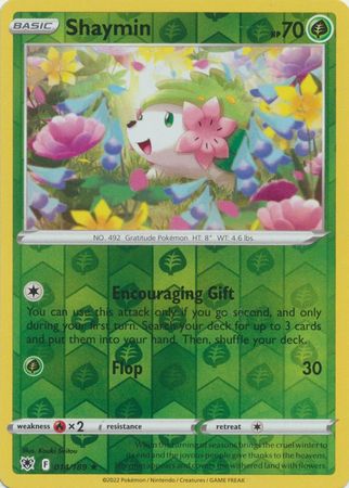 Karta Pokémon - Astral Radiance - 014/189 - Shaymin (Reverse Holo)