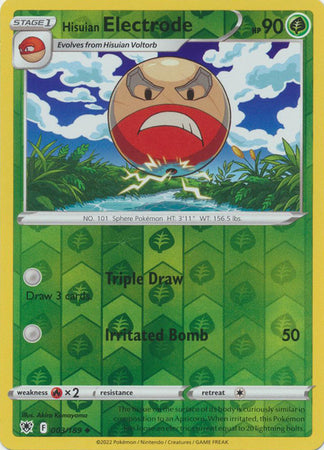 Karta Pokémon - Astral Radiance - 003/189 - Hisuian Electrode (Reverse Holo)