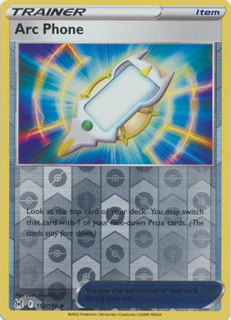 Karta Pokémon - Lost Origin - 152/196 - Arc Phone (Reverse Holo)