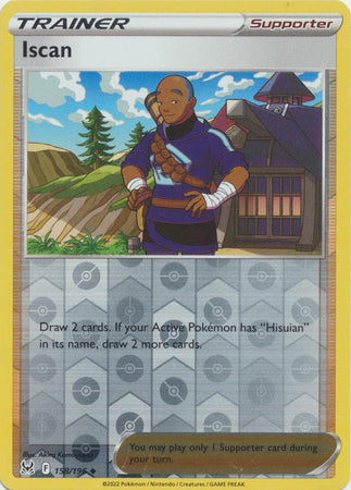 Karta Pokémon - Lost Origin - 158/196 - Iscan (Reverse Holo)