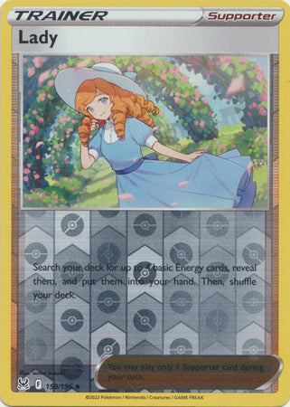 Karta Pokémon - Lost Origin - 159/196 - Lady (Reverse Holo)