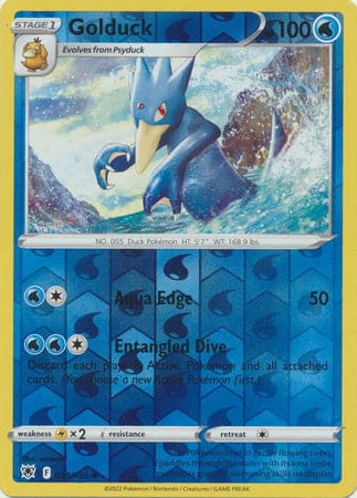 Karta Pokémon - Astral Radiance - 029/189 - Golduck (Reverse Holo)