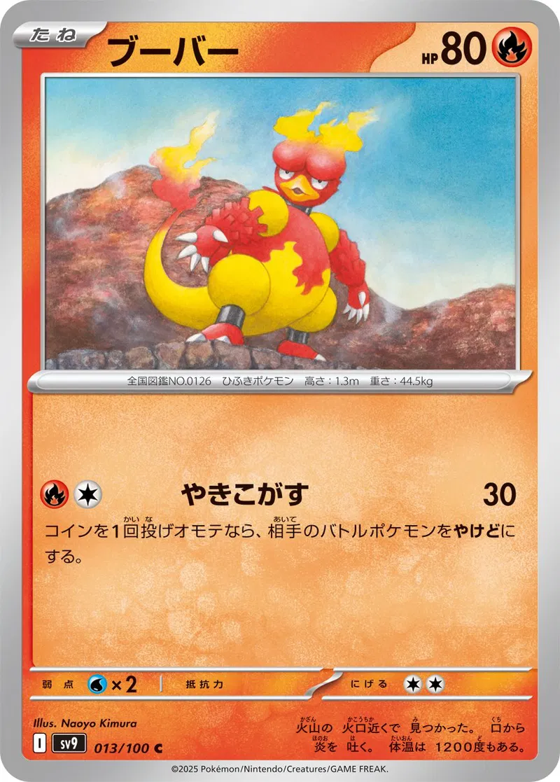 Battle Partners - 013/100 - Magmar